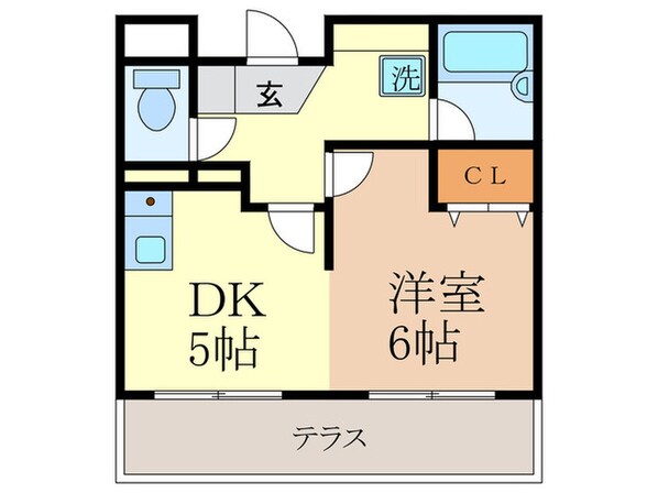 グランピア真田山(101)の物件間取画像